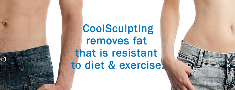 Coolsculpting Helps to Remove Fat That is Resistant to Diet and Exercise.